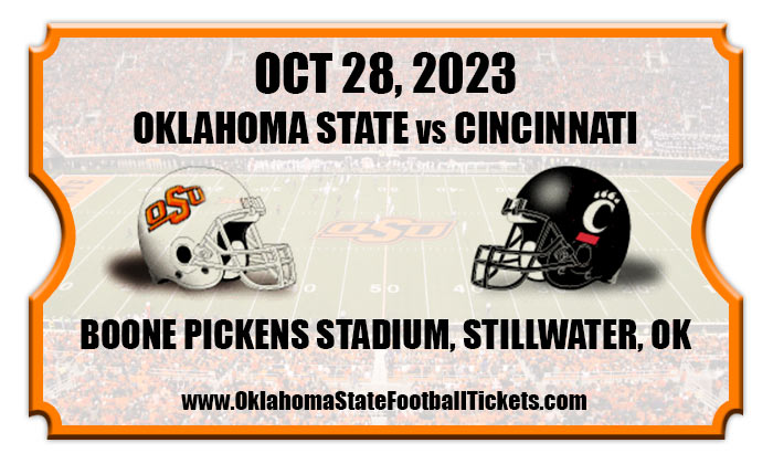 2023 Oklahoma State Vs Cincinnati Tickets