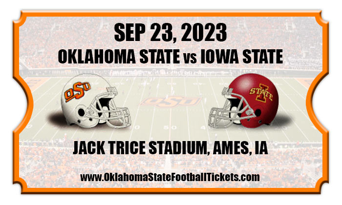2023 Oklahoma State Vs Iowa State Tickets