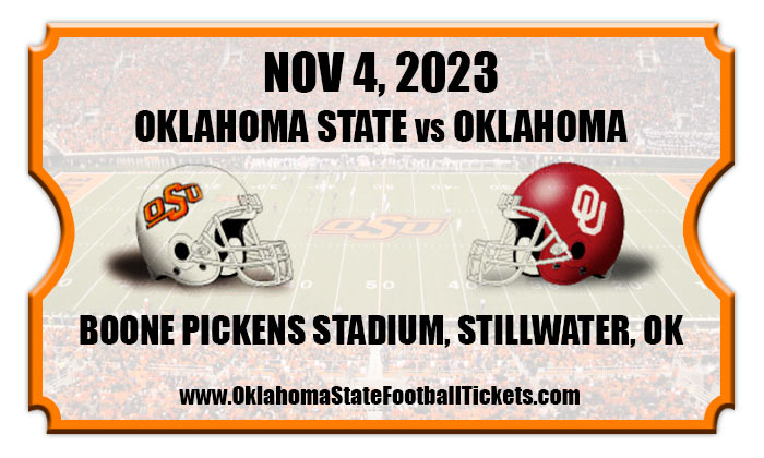 2023 Oklahoma State Vs Oklahoma Tickets