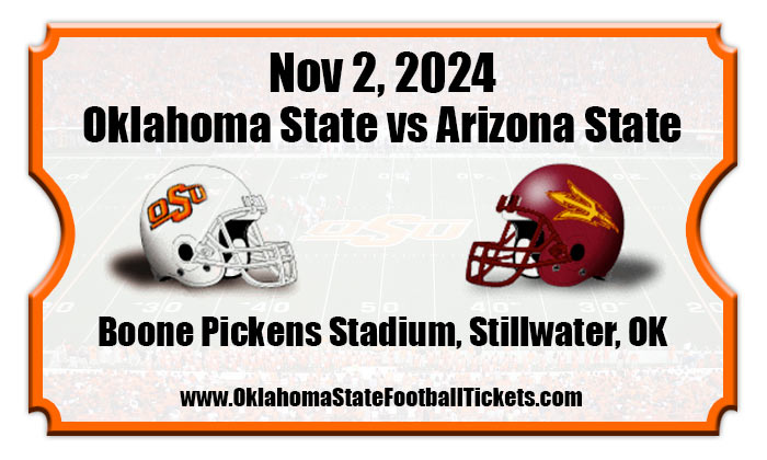 2024 Oklahoma State Vs Arizona State